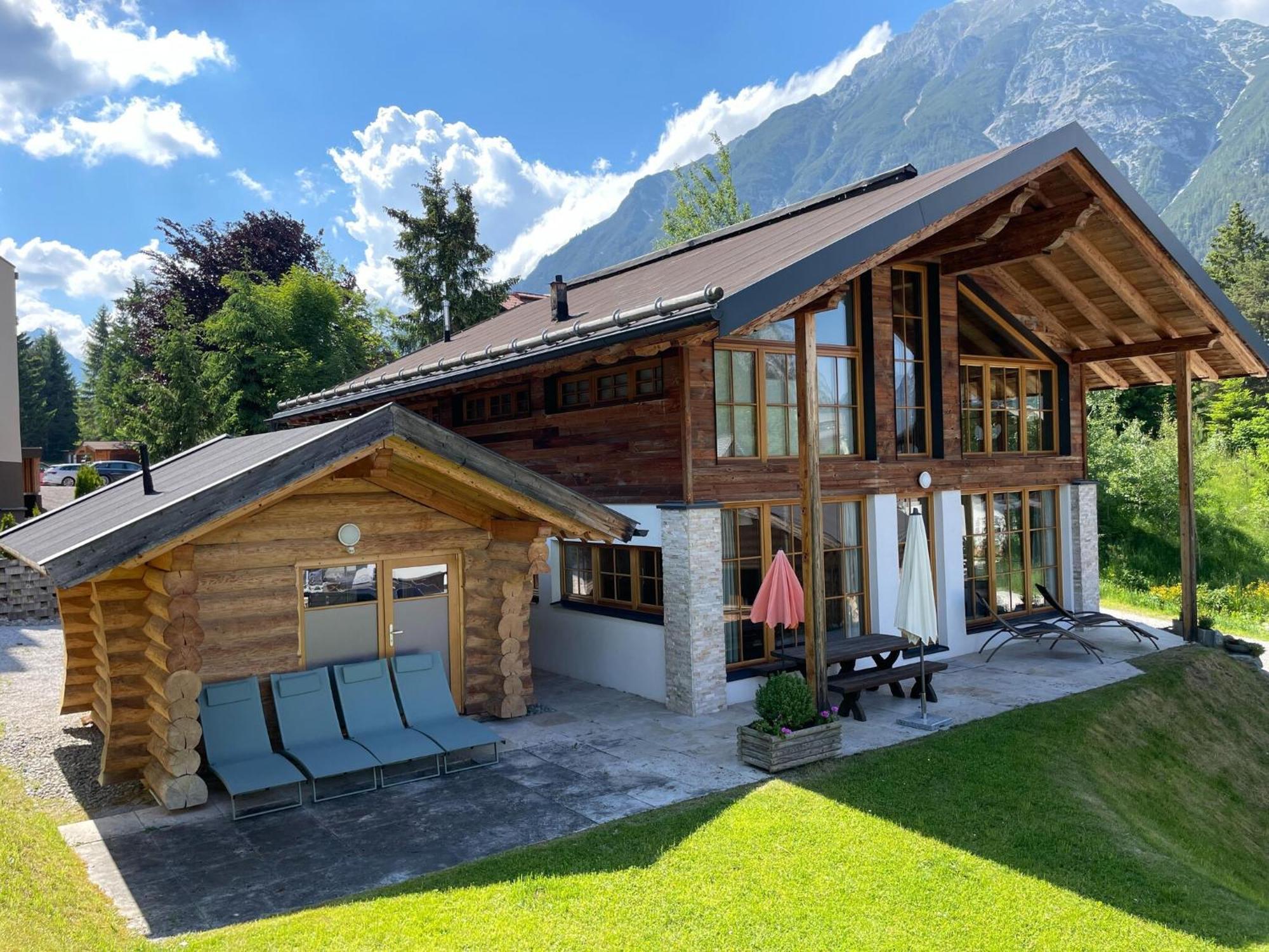Chalets Im Weidach, Leutasch Luaran gambar